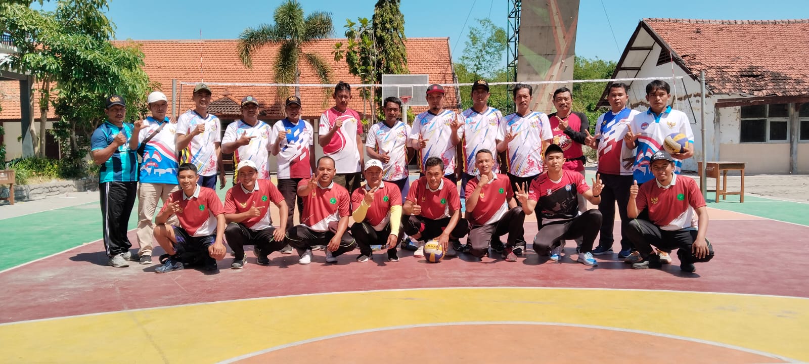 Juara 2 Bola Voly antar Instansi